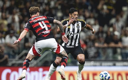 Hulk em ação durante Atlético-MG e Flamengo pelas oitavas de final da Copa do Brasil (Foto: Foto: Pedro Souza / Atlético)
