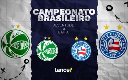 Juventude e Bahia se enfrentam nesta sexta-feira (Foto: arte / Lance!)