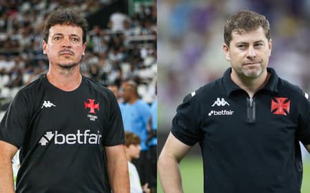 Fernando Diniz e Rafael Paiva Vasco