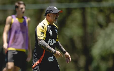 Opções de Sampaoli contra o Sport (Foto: Pedro Souza / Atlético)