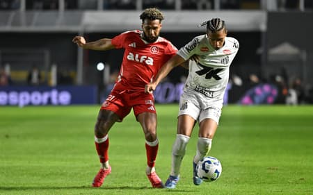 Santos x Internacional no 1º turno do Brasileirão