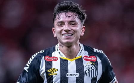 Barreal marcou nove gols pelo Santos nesta temporada. (Foto: Leo Piva/ Santos FC)