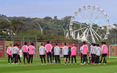 Treino do Internacional no CT Parque Gigante