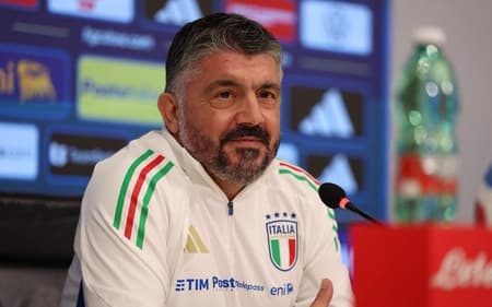 Técnico da Itália, Gattuso em coletiva de imprensa