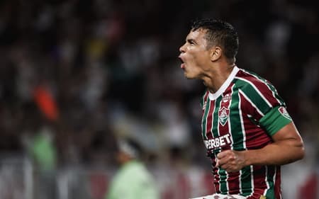Thiago Silva em Fluminense x Bahia