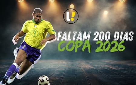 Faltam 200 dias para a Copa do Mundo (Foto: Arte)