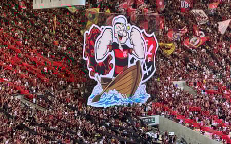 Torcida do Flamengo no Maracanã (Foto: Lucas Bayer/Lance!)