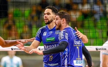 Campinas vence São José (Foto: Pedro Teixeira/Vôlei Renata)