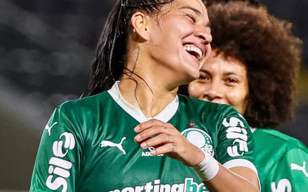 Brena é a vice-artilheira do Palmeiras em 2025. (Foto: Fabio Menotti / SE Palmeiras)