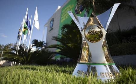 Troféu da Série A do Brasileirão (Foto: Lucas Figueiredo/ CBF)