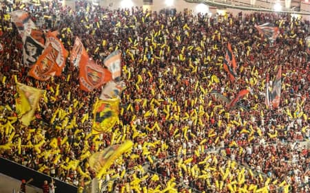Torcida do Flamengo no Maracança (Foto: Lucas Bayer/Lance!)