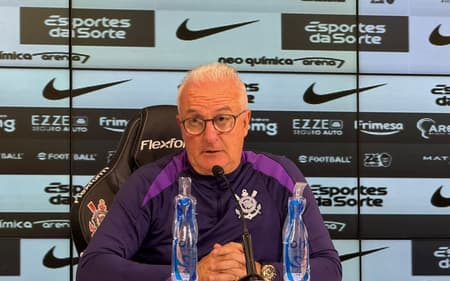 Entrevista coletiva Dorival Jr. Neo Química Arena treinador Corinthians