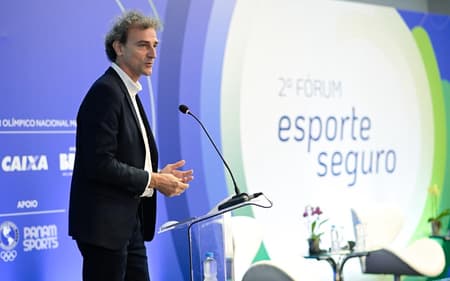 Fórum Esporte Seguro, do COB, aborda manipulação de resultados (Foto: Alexandre Loureiro/COB)