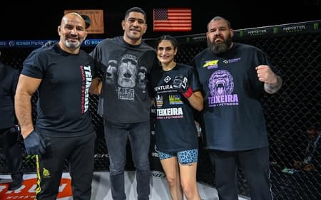 Irmã de Poatan, Aline Pereira venceu no LFA (Foto: Reprodução/Instagram)