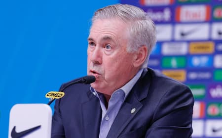 Carlo Ancelotti, técnico da Seleção