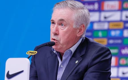 Carlo Ancelotti, técnico da Seleção