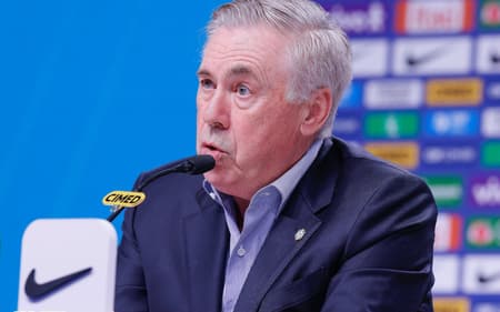 Carlo Ancelotti, técnico da Seleção