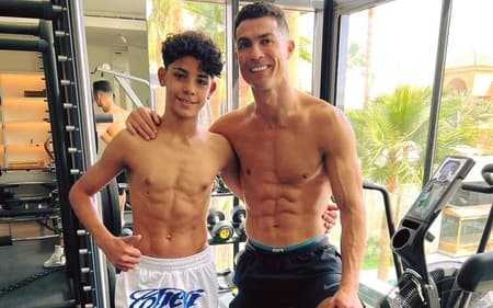 cristiano ronaldo e filho