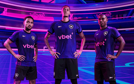 Novo uniforme V do Botafogo (Foto: Divulgação/Botafogo)