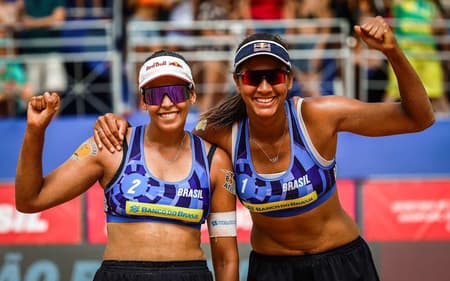 Duda e Ana Patrícia conquistaram a medalha de bronze em João Pessoa