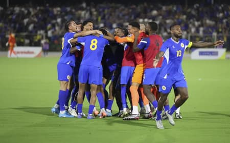 Curaçao venceu a Jamaica por 2 a 0 (Foto: Divulgação/Concacaf)
