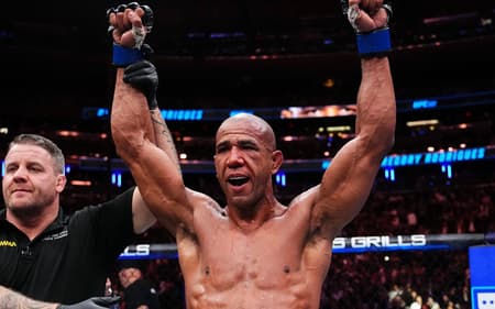 Gregory "Robocop" Rodrigues conquista vitória no UFC 322 (Foto: Reprodução/Instagram/UFC Brasil)