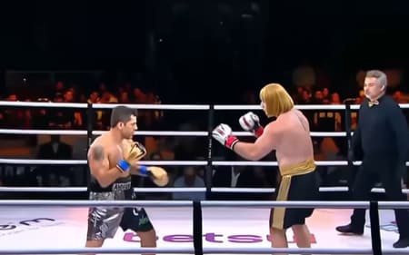 Luta com participação de He-Man foi uma das atrações do evento