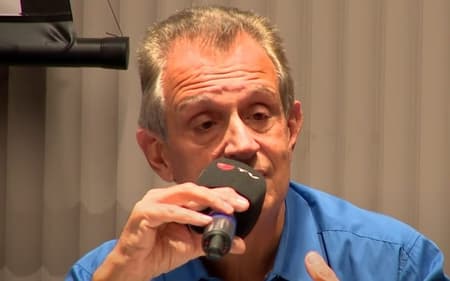 Luiz Eduardo Baptista, o Bap, presidente do Flamengo (Foto: Reprodução/Flamengo TV)
