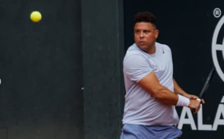 Ronaldo Fenômeno em ação no Galácticos Open (Reprodução)