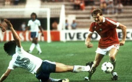 Hungria aplicou a maior goleada da história das Copas - 10 a 1 em El Salvador, no Mundial de 1982