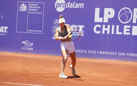 Laura Pigossi durante o WTA 125 de Colina