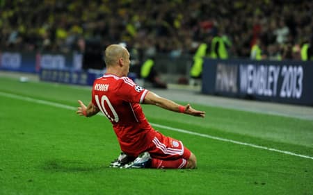 Robben no Bayern Munich (Divulgação/Champions League)