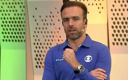 Roger Flores, comentarista da Globo (Foto: Reprodução)