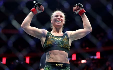 Valentina Shevchenko defende cinturão contra Zhang Weili 322 (Foto: Ishika Samant/Getty Images/AFP)