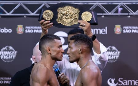 Tiago Pereira defende título do Jungle Fight contra Davi Almeida (Foto: Wanderson Oliveira/Pximages)