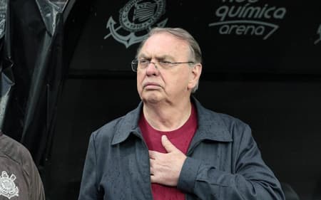 Osmar Stabile, presidente do Corinthians (Peter Leone/O Fotografico/Gazeta Press)