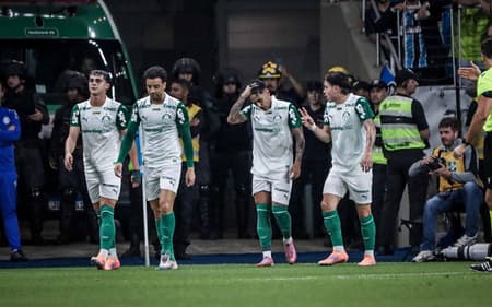 Palmeiras perdeu para o Grêmio no Brasileirão (Foto: Wilber Dorneles/Pera Photo Press/Gazeta Press)