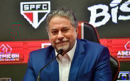 Julio Casares, presidente do São Paulo (Foto: Eduardo Carmim/Photo Premium/Gazeta Press)