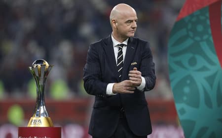 Gianni Infantino, presidente da Fifa (Foto: Ricardo Moreira/Zimel Press/Gazeta Press)