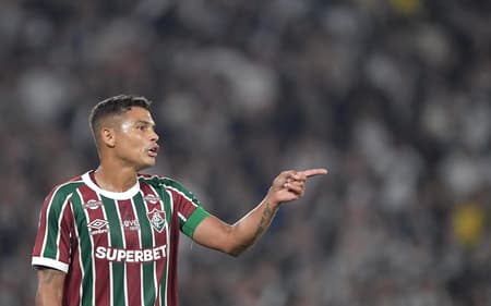 Thiago Silva em Vasco x Fluminense (Foto: Thiago Ribeiro/ Agif/Gazeta Press)