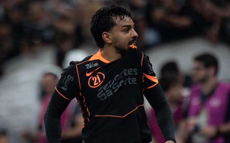 Matheus Bidu marcou o gol do Corinthians no jogo (Foto: Ronaldo Barreto/Thenews2/Gazeta Press)