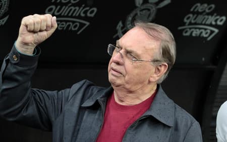 Osmar Stabile, presidente do Corinthians (Foto: Peter Leone/O Fotografico/Gazeta Press)