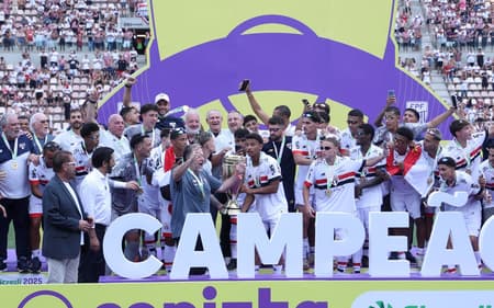 São Paulo campeão da Copinha 2025