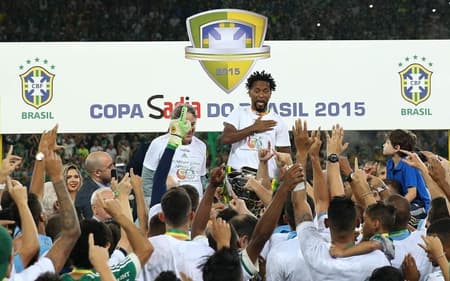 Zé Roberto era o capitão do Palmeiras (Foto: Cesar Greco / Fotoarena)