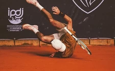 Tenista Quentin Folliot (Foto: Reprodução / Redes sociais)