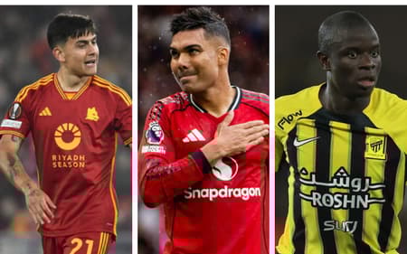 Paulo Dybala Carlos Casemiro N'Golo Kanté