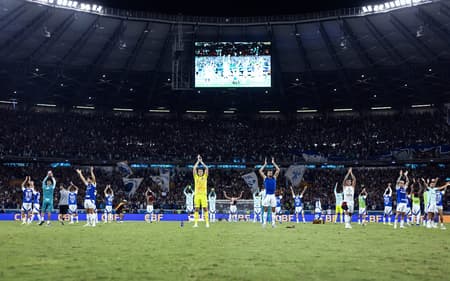 Time do Cruzeiro (Foto: Gustavo Aleixo/Cruzeiro)