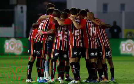 São Paulo elenco São Paulo x Mirassol Brasileirão