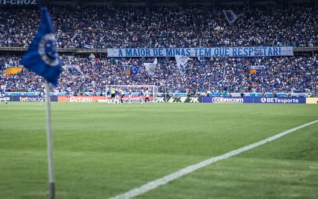 Torcida do Cruzeiro no Mineirão (Foto: Gustavo Aleixo/Cruzeiro)