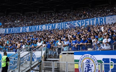 Torcida do Cruzeiro (Foto: Gustavo Aleixo/Cruzeiro)